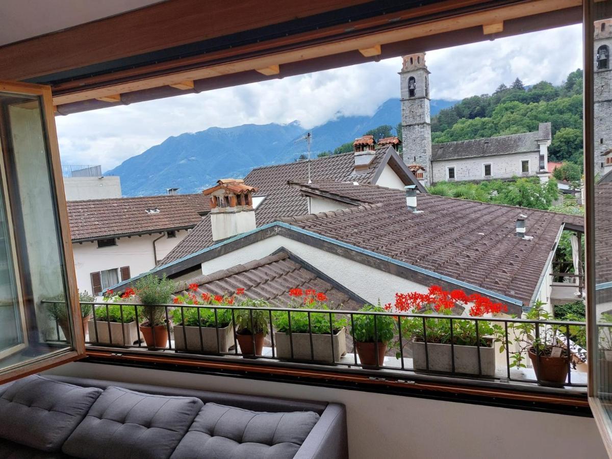 La Ticinella Apartment Losone ภายนอก รูปภาพ